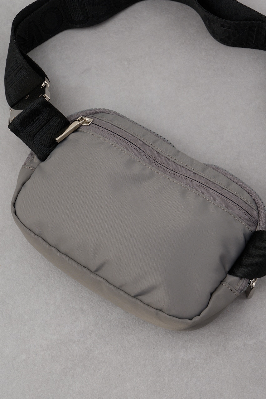 AZプレートミニボディバッグ GRY FREE
