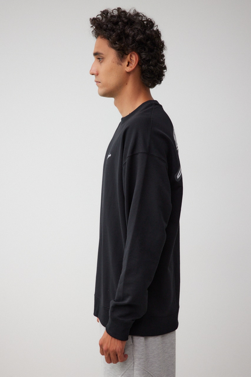 バックロゴビッグトップス BLK FREE