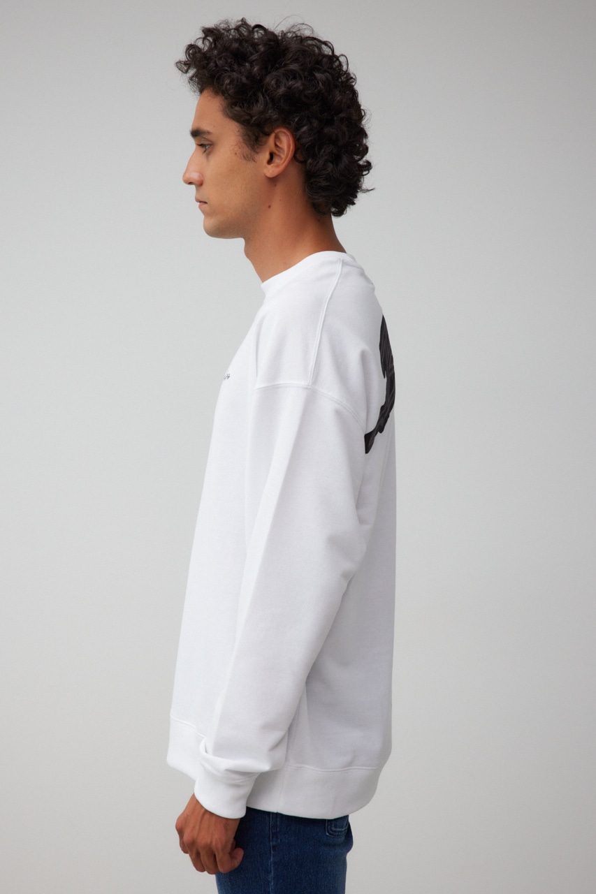 バックロゴビッグトップス WHT FREE