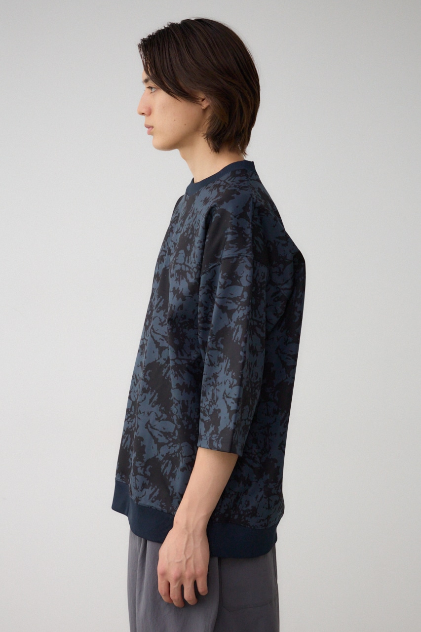 スプラッシュ総柄ビッグトップス 柄BLK FREE