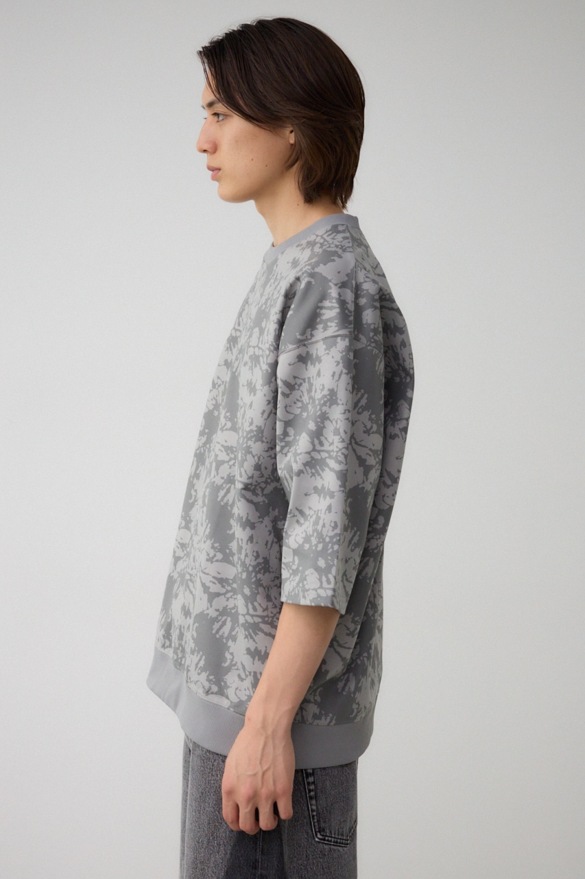 スプラッシュ総柄ビッグトップス 柄GRY FREE