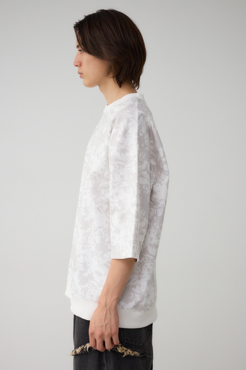 スプラッシュ総柄ビッグトップス 柄WHT FREE