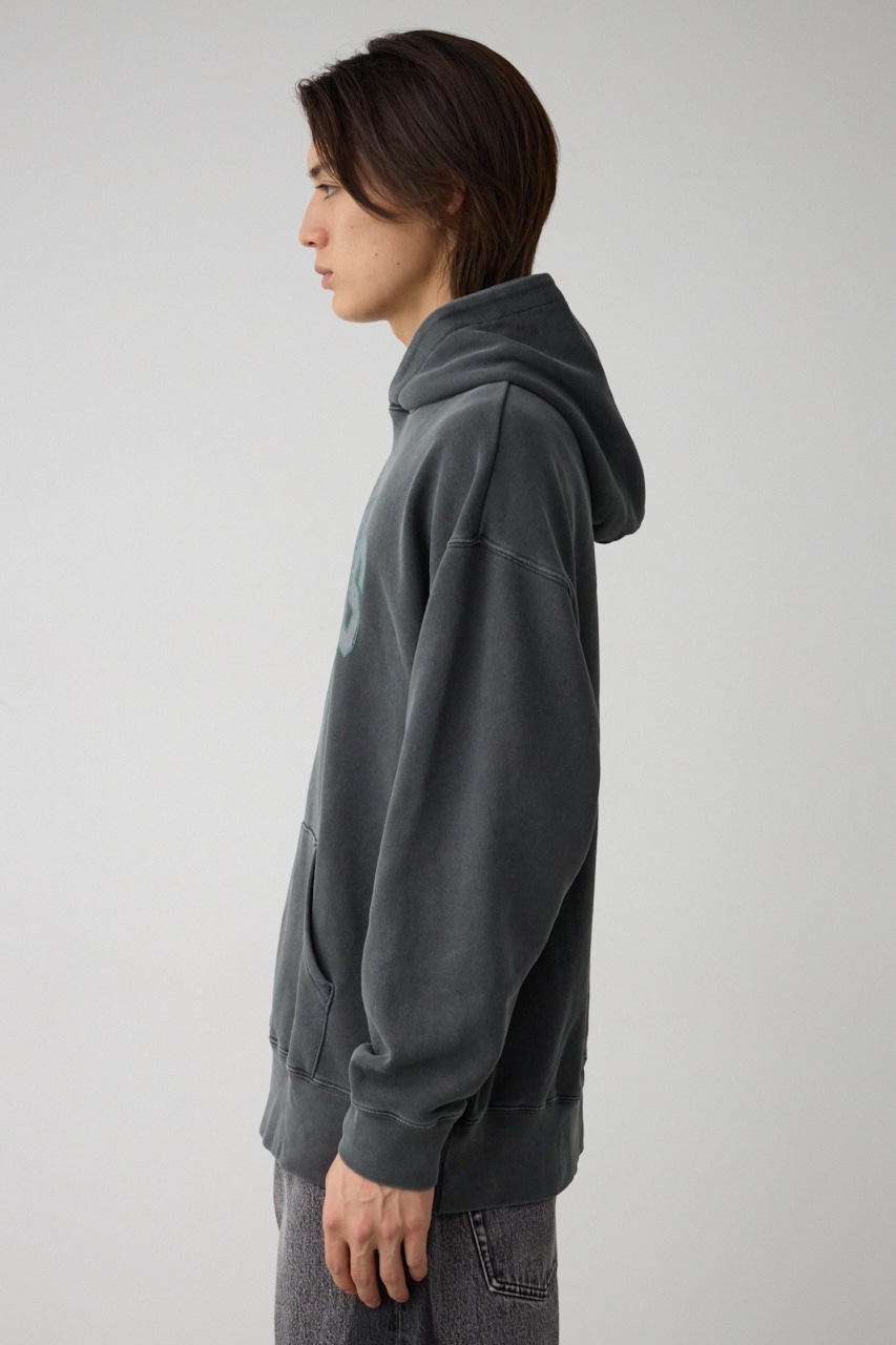 ピグメントフーディースウェット L/BLK FREE