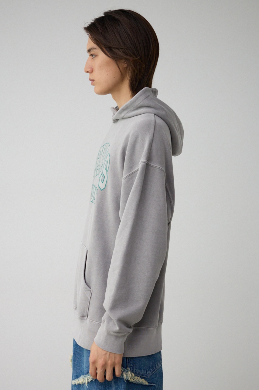 ピグメントフーディースウェット L/GRY FREE