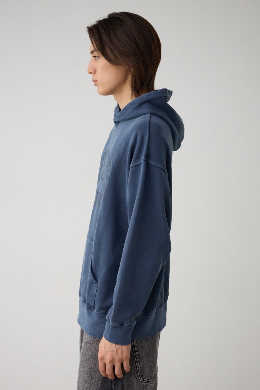 ピグメントフーディースウェット L/NVY FREE