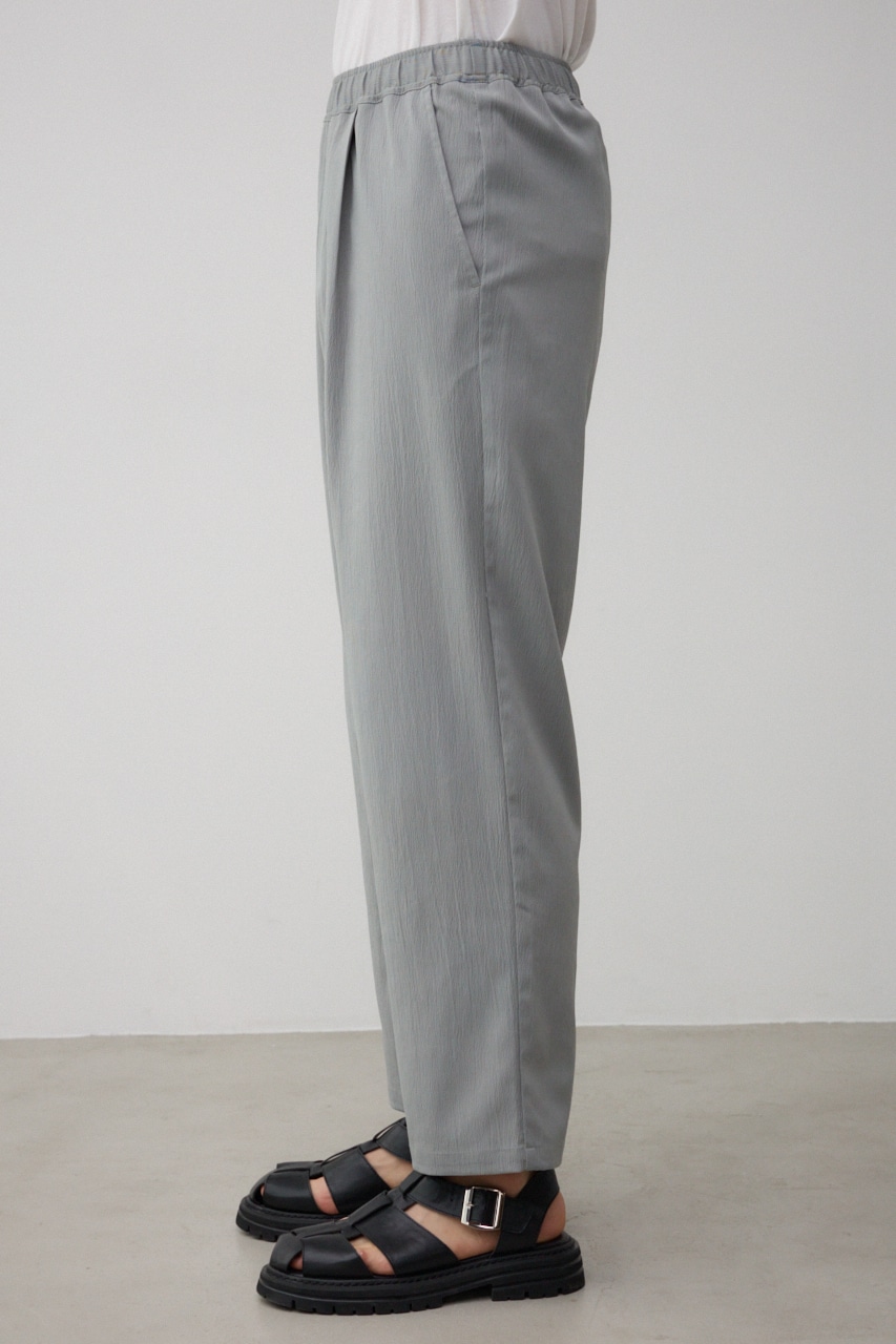 リラックスシルエットパンツ L/GRY FREE