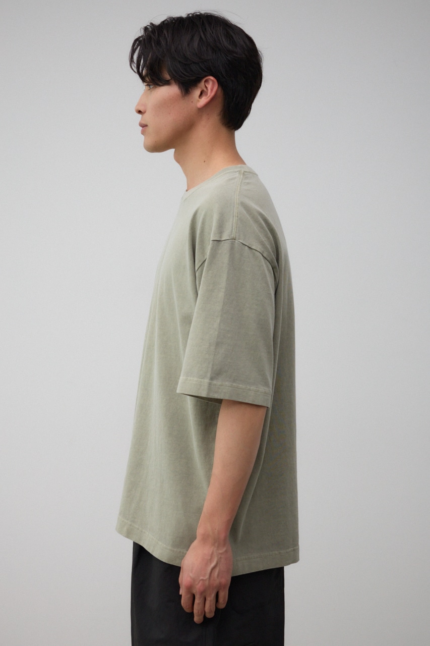 ピグメントサイドスリットTEE L/KHA L