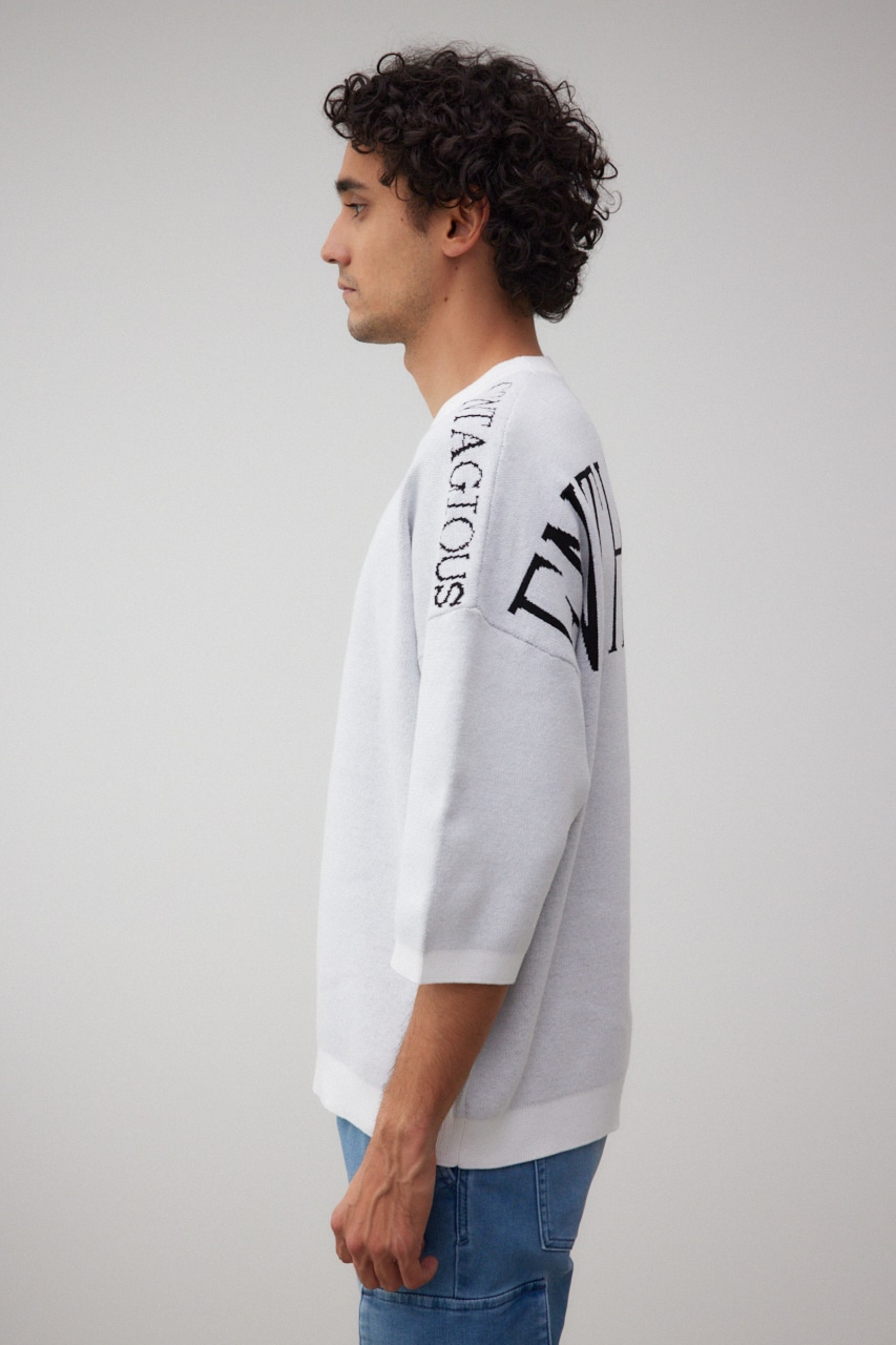 ENTHUSIAM オーバーサイズニット WHT FREE