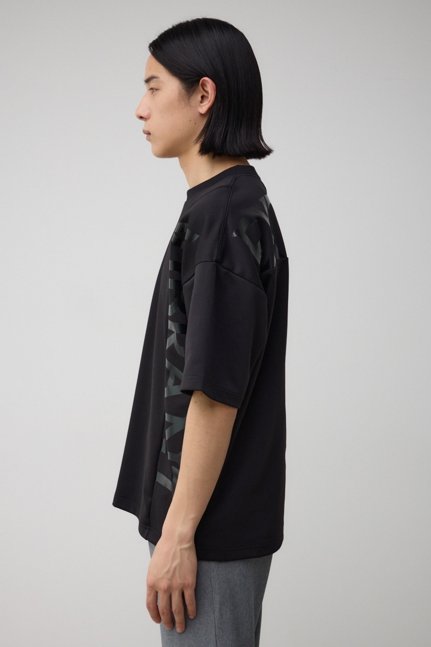 ロゴスウィッチングビッグTシャツ BLK FREE