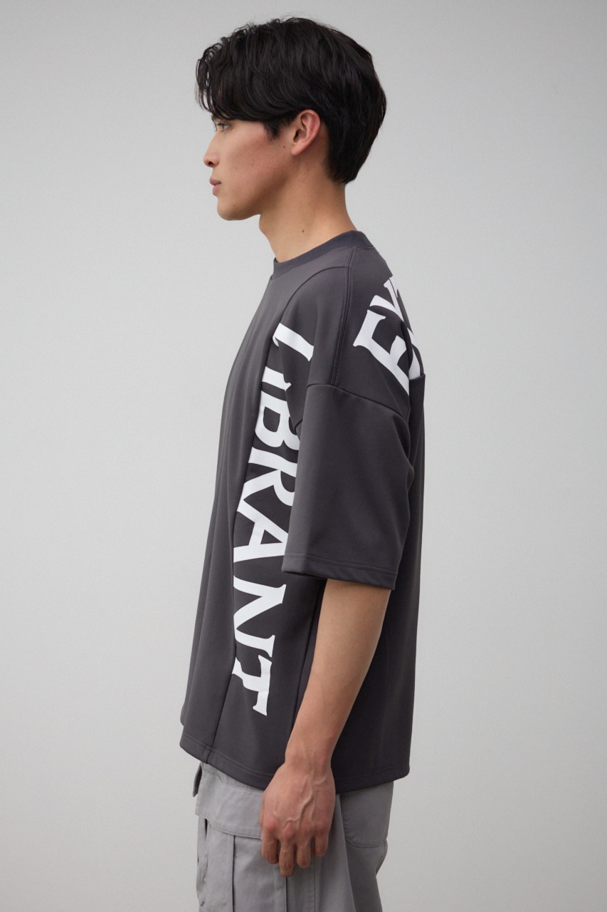 ロゴスウィッチングビッグTシャツ C.GRY FREE