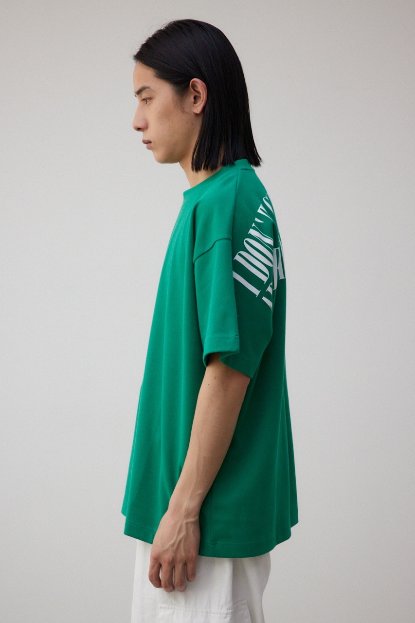 BITE MEバックグラフィックTシャツ GRN FREE