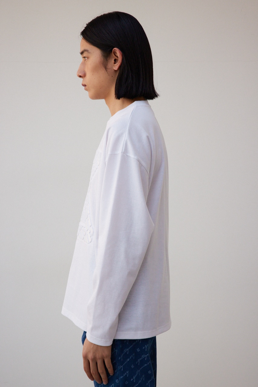 シルバーエンボスロンT WHT FREE