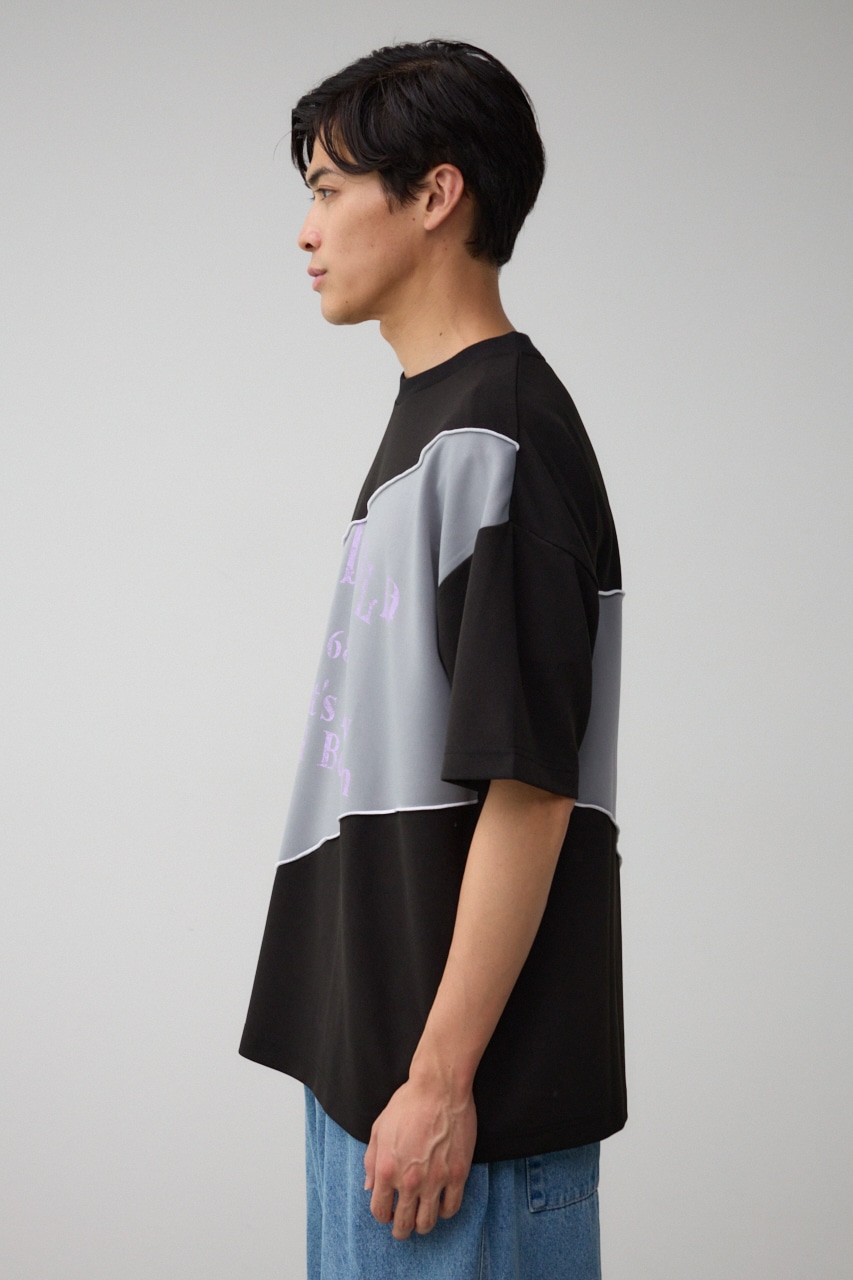 スウィッチンググラフィックT 柄BLK FREE