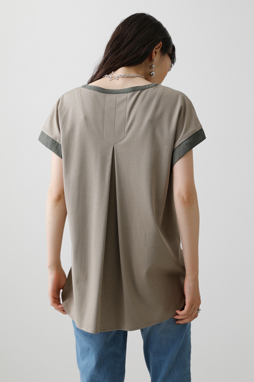 crie conforto 別布使いスキッパープルオーバー (Tシャツ・カットソー(半袖) |SHEL'TTER WEBSTORE