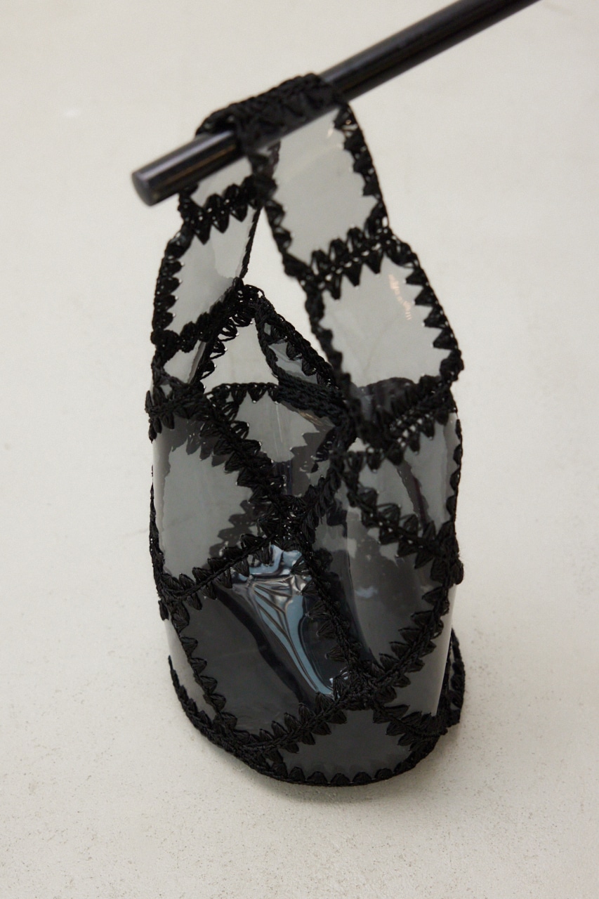 crie conforto | ビニルクロッシェバケツバッグ (すべて ) |SHEL