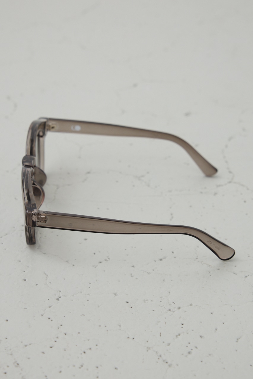 ラウンドサングラス GRY FREE