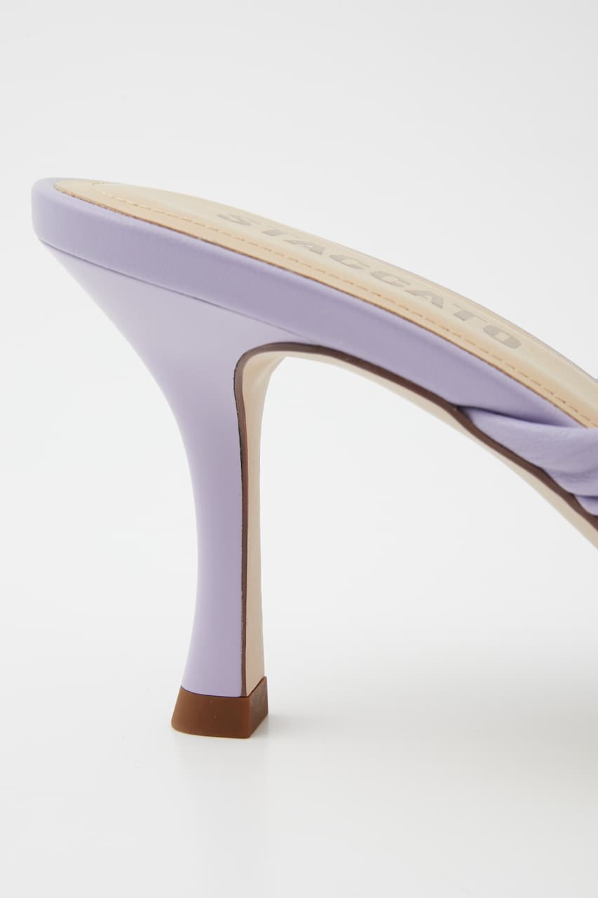 プリーツイストミュール PUR 24.5cm