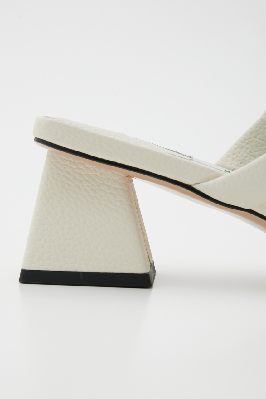 スクエアストレンジサンダル WHT 22.5cm