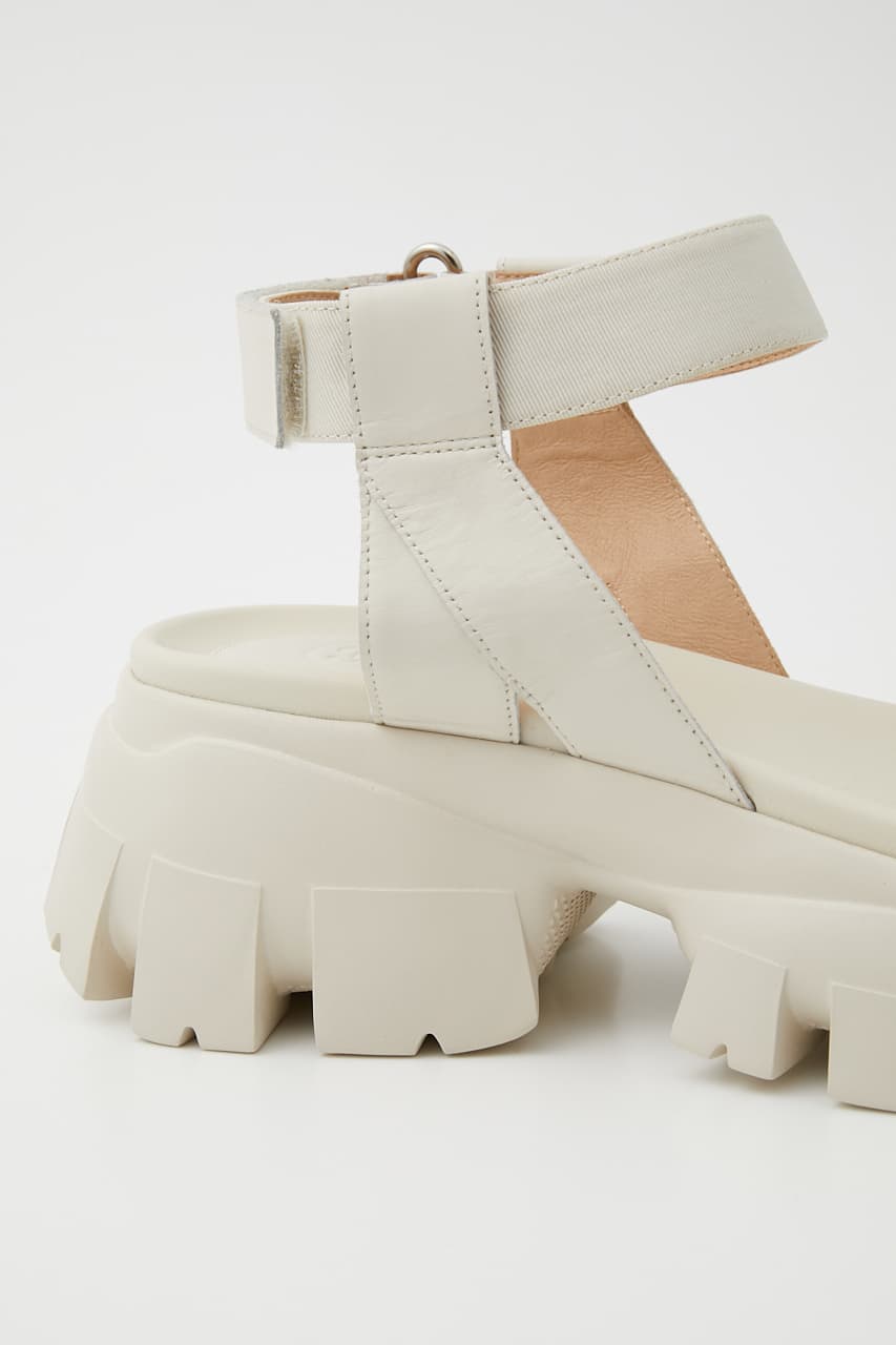 ダイバーラギッドソールサンダル WHT 23.5cm