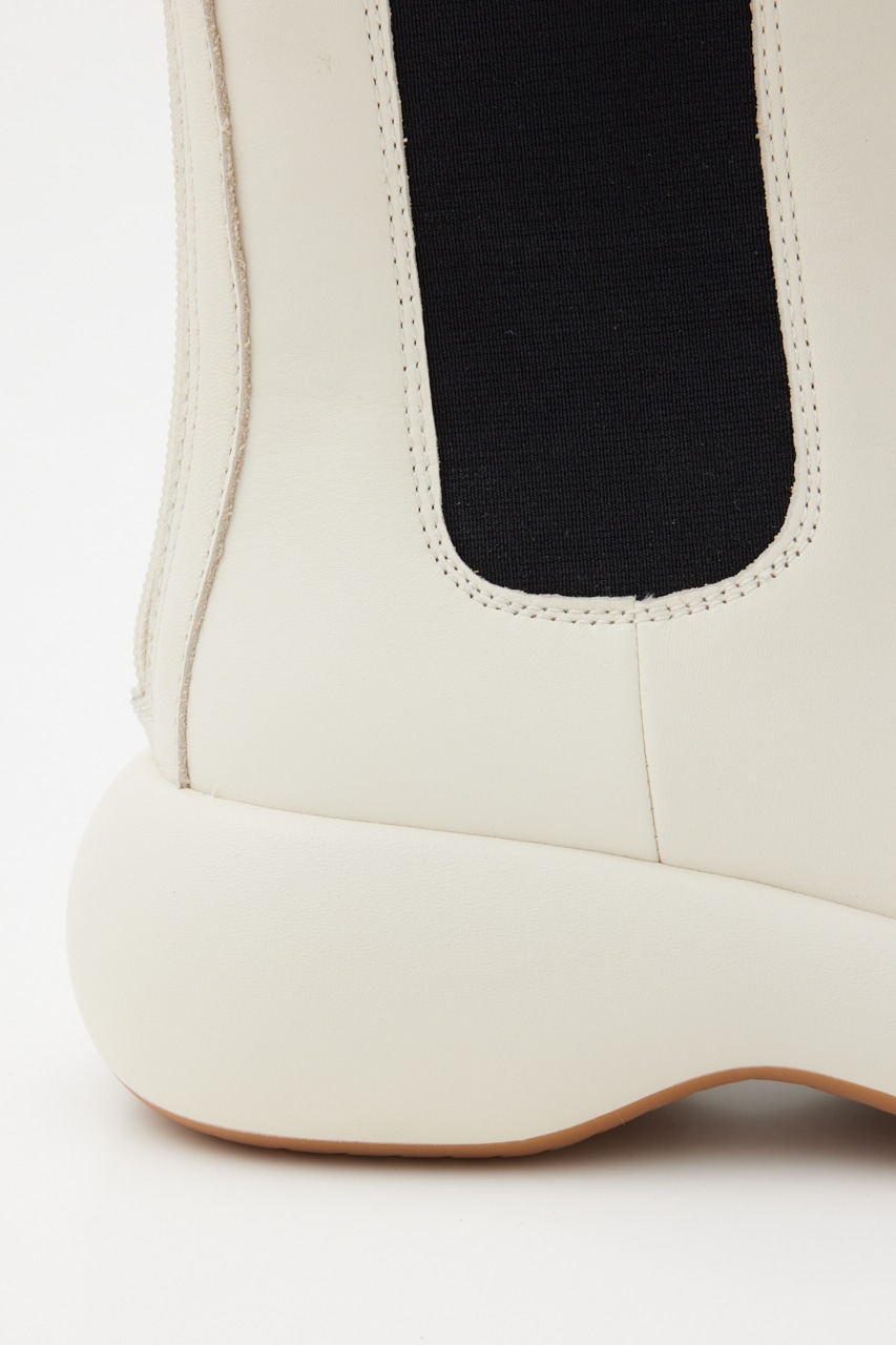 ココナチェルシーポットブーツ WHT 23.5cm