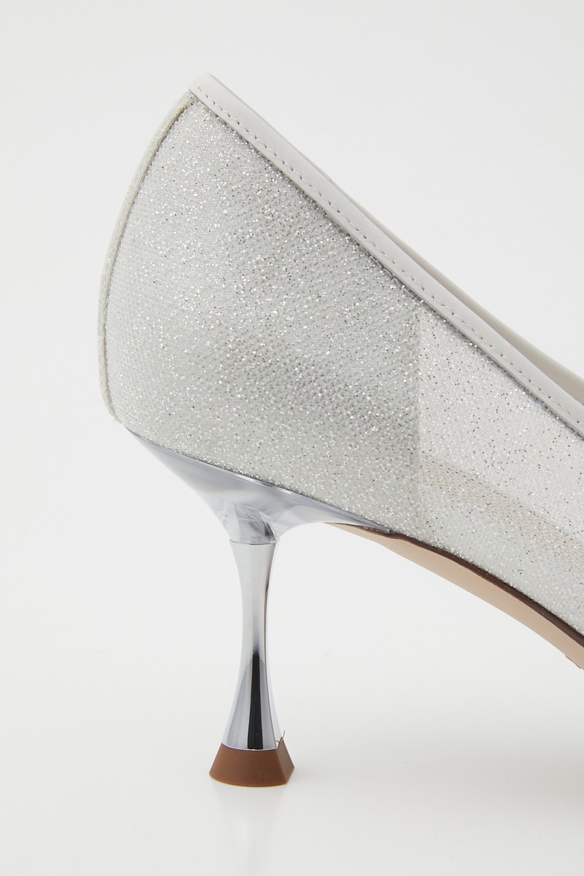 テレサチュールパンプス SLV 24.5cm