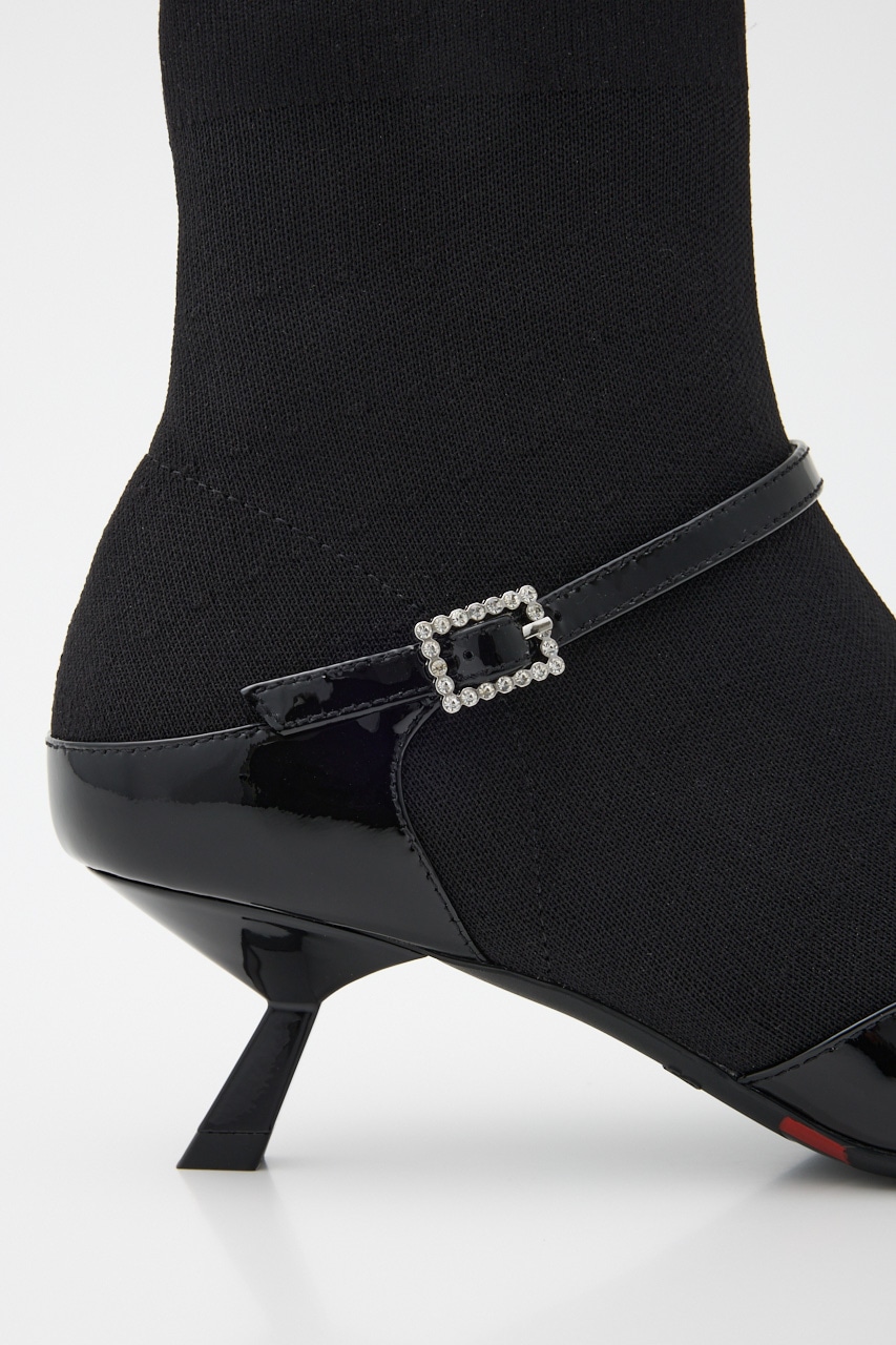 デリーソックスブーティー BLK 22.5cm