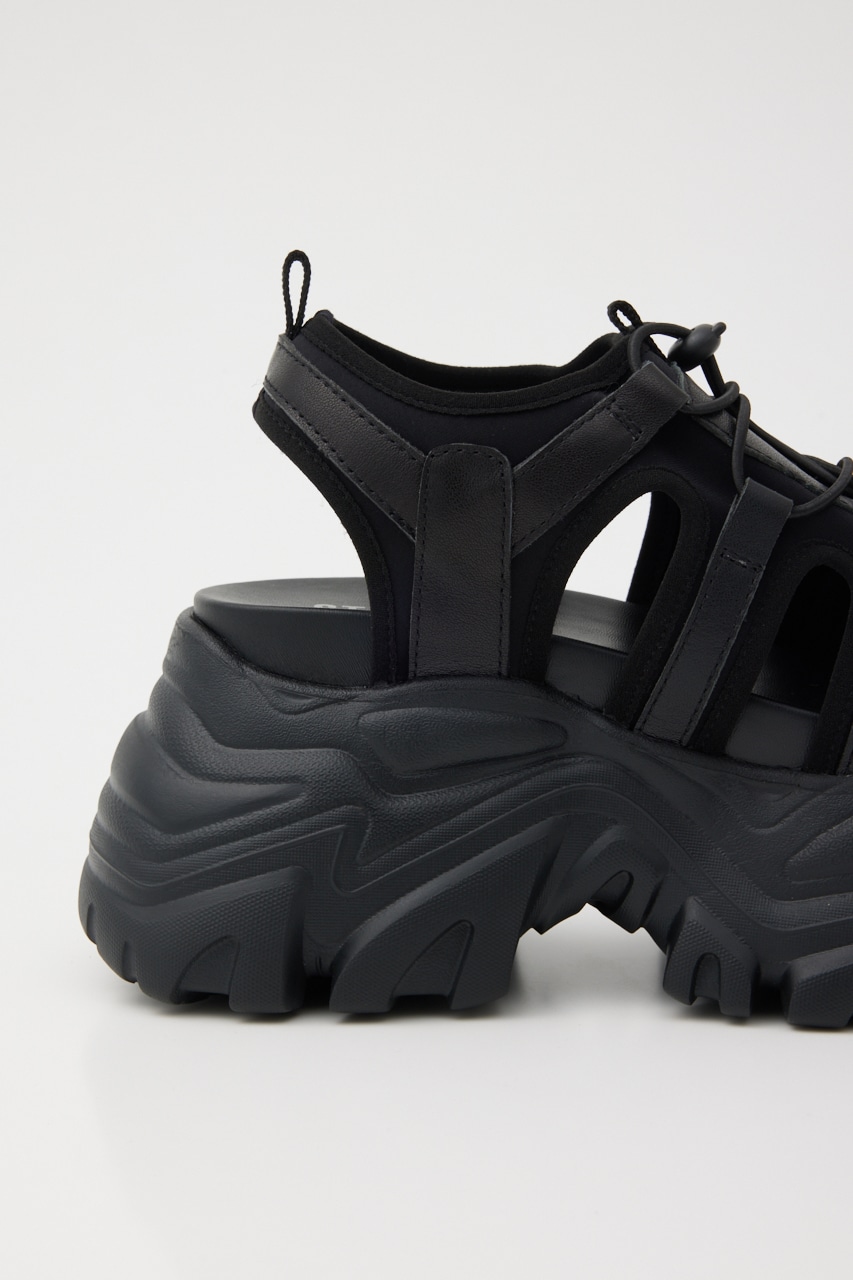 まる子☆美品☆STACCATO サンダル マルナボリュームダイバーサンダル（350HS137－7135