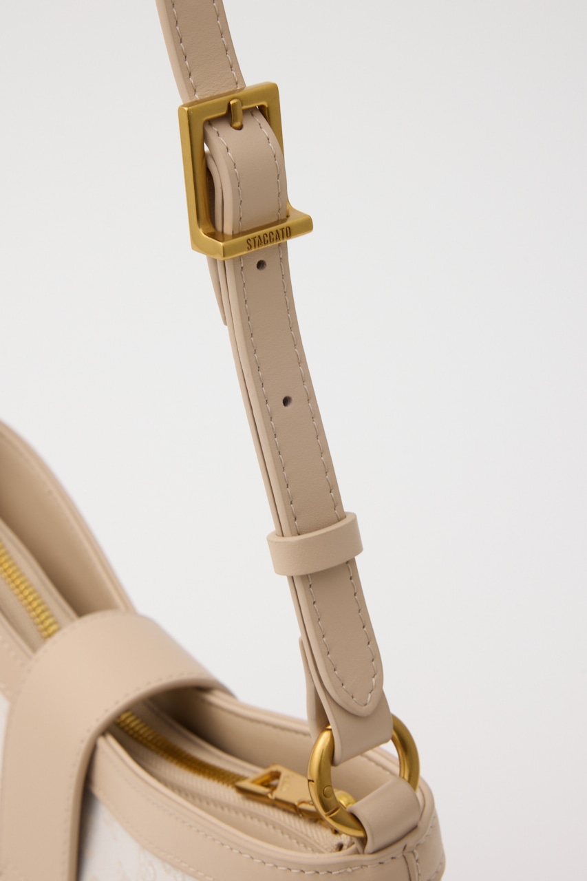 モノグラムライトハンドバッグ 柄WHT FREE