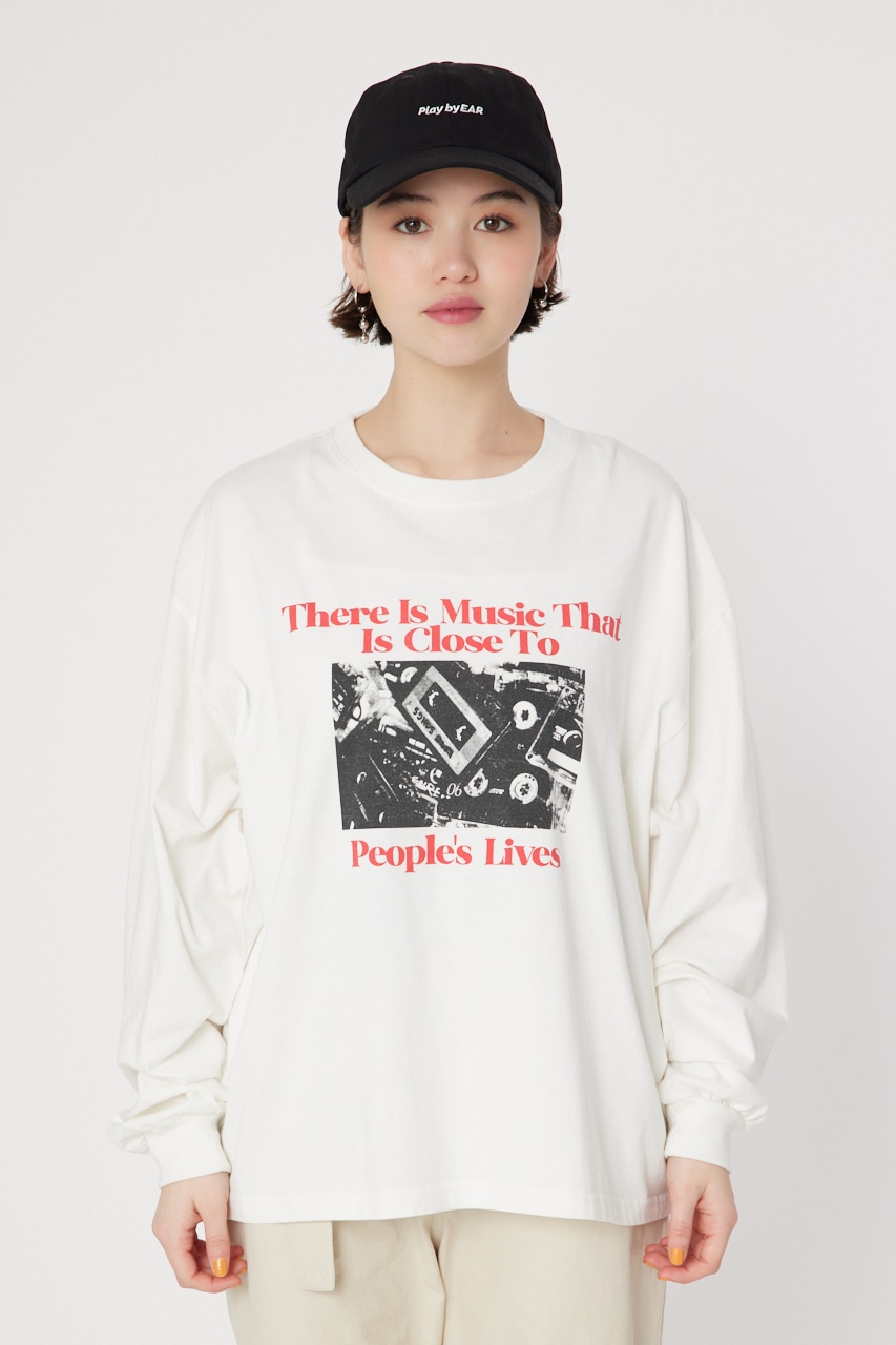 RODEO CROWNS WIDE BOWL | カセットフォト L/S Tシャツ (Tシャツ