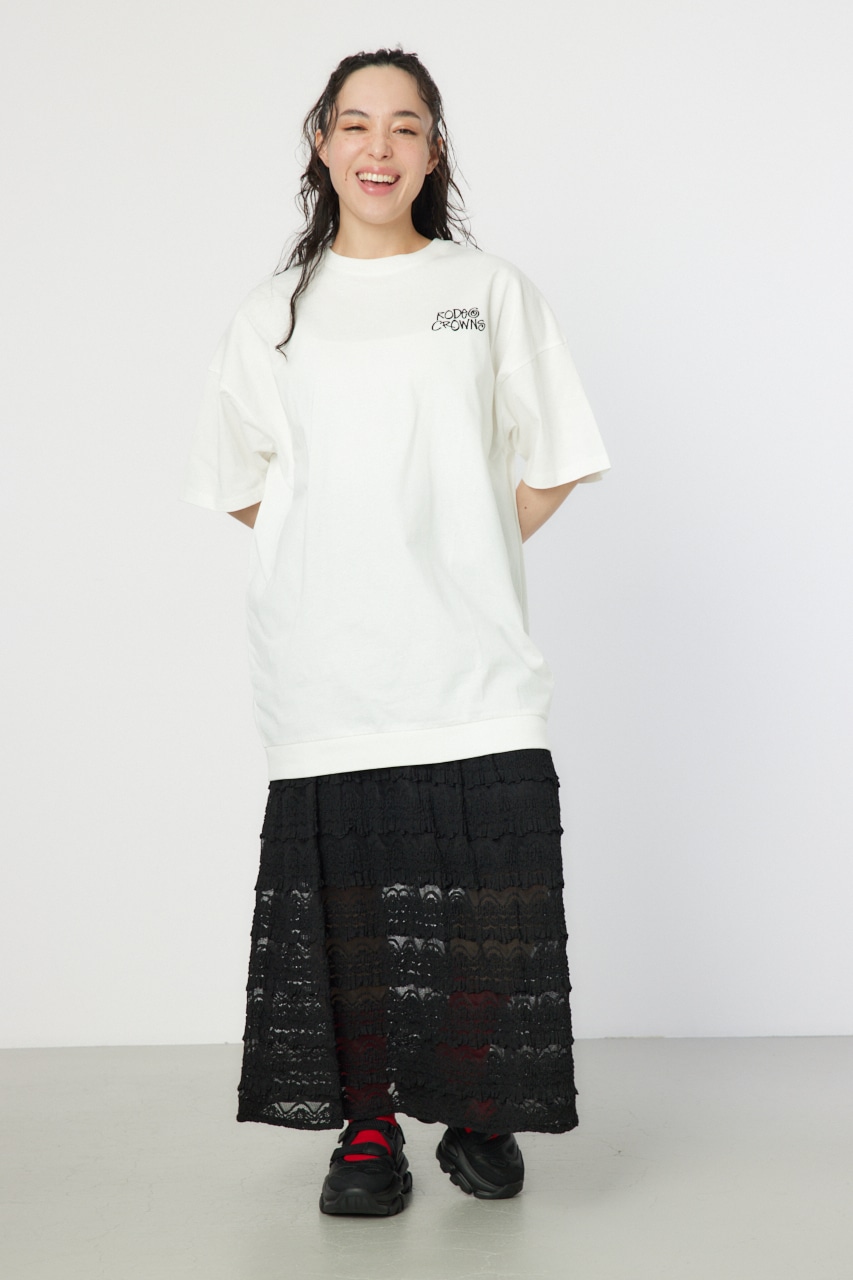 Tagging Big Crownワンピース O/WHT FREE