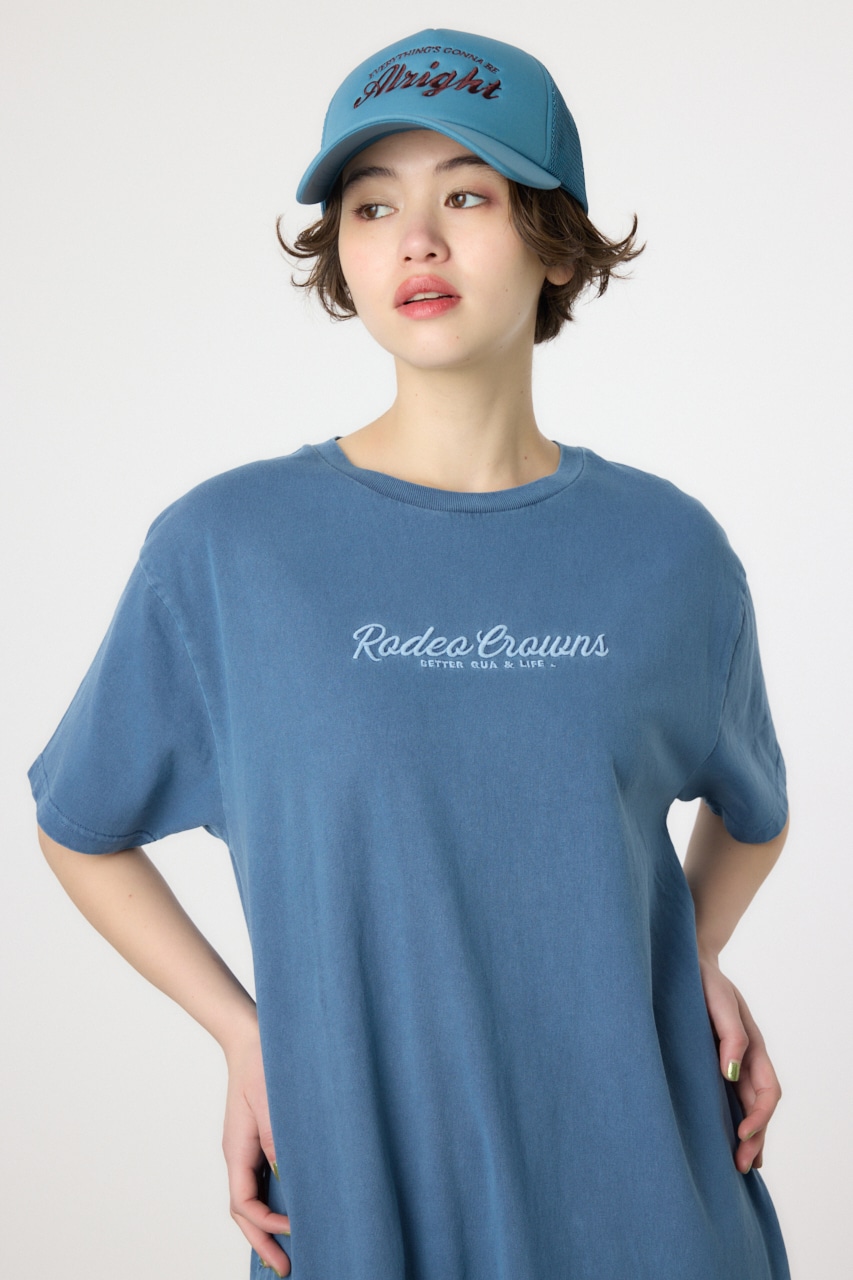 加工EBL LOGOワンピース NVY FREE