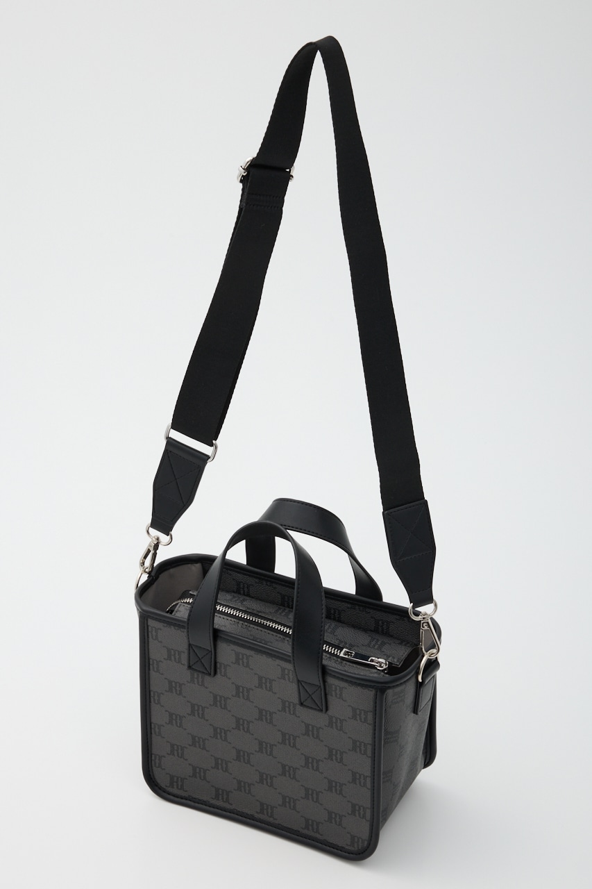 クラシック2WAYトート 柄BLK FREE