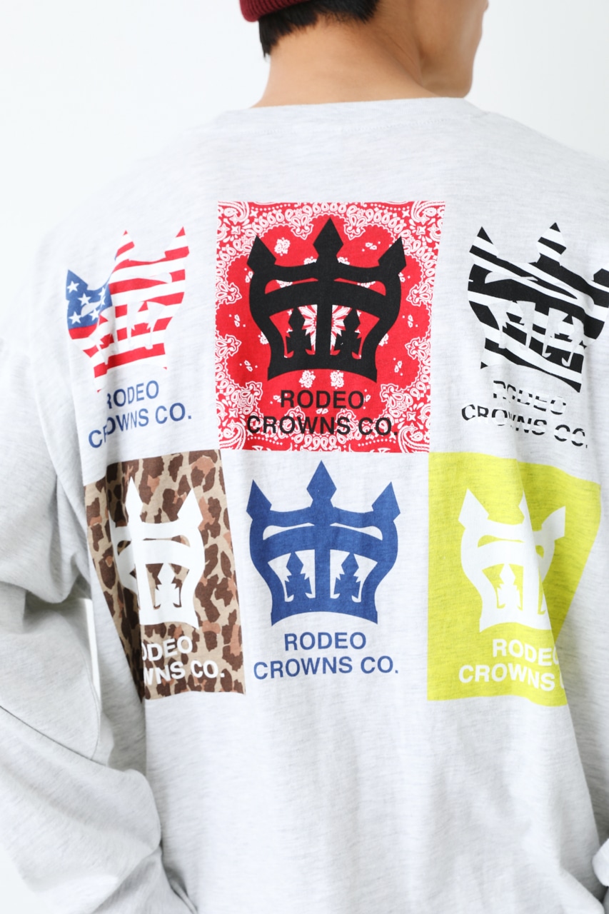 RODEO CROWNS WIDE BOWL | メンズCROWN BOXロングTシャツ (Tシャツ