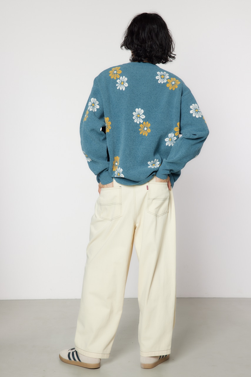 color stitching pants IVOY M