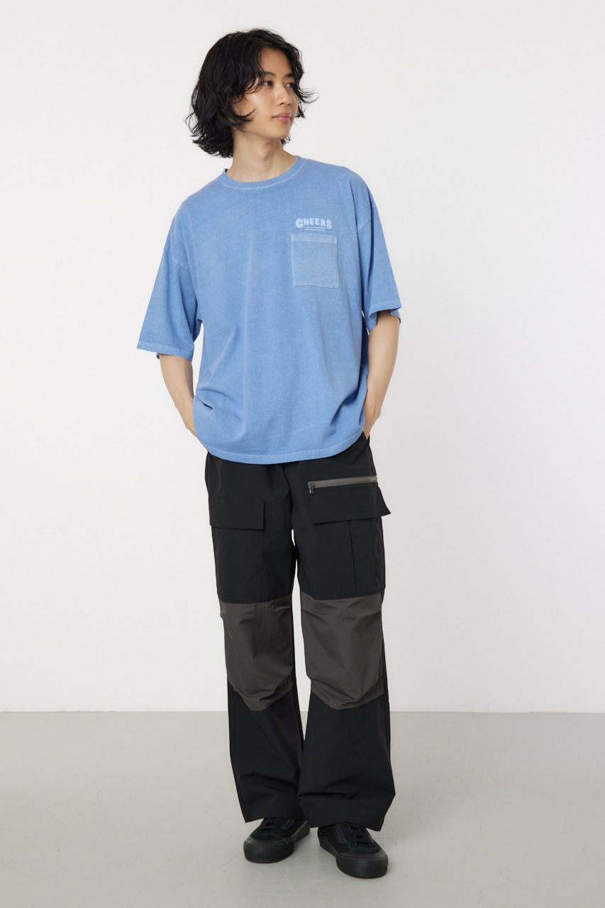 CHEERS Tシャツ BLU L