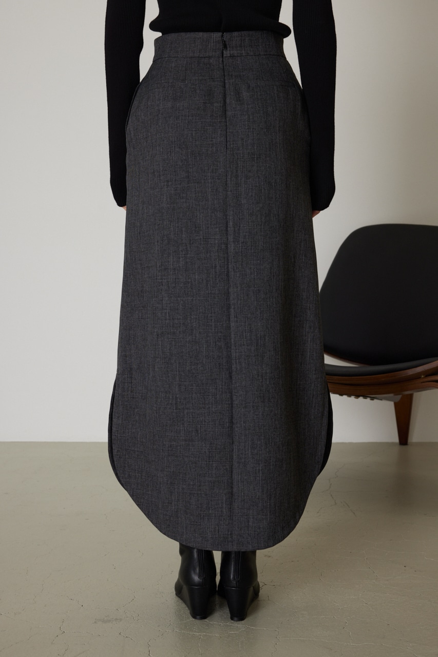 RIM.ARK | Round hem long SK (LONG SKIRTS ) |RIM.ARK ONLINE STORE