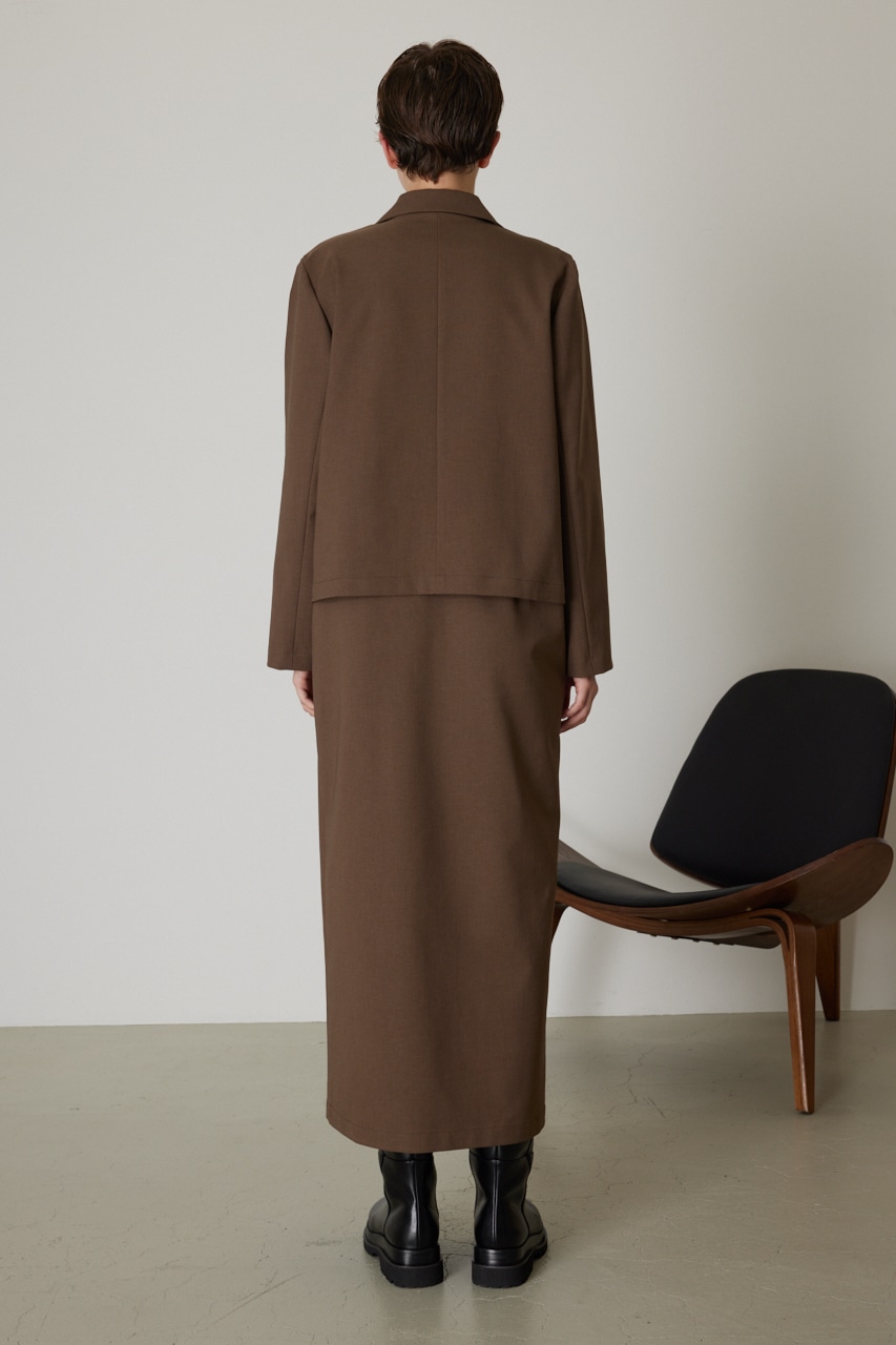 RIM.ARK | Tailcoat design dress (MIDI DRESS ) |RIM.ARK ONLINE STORE