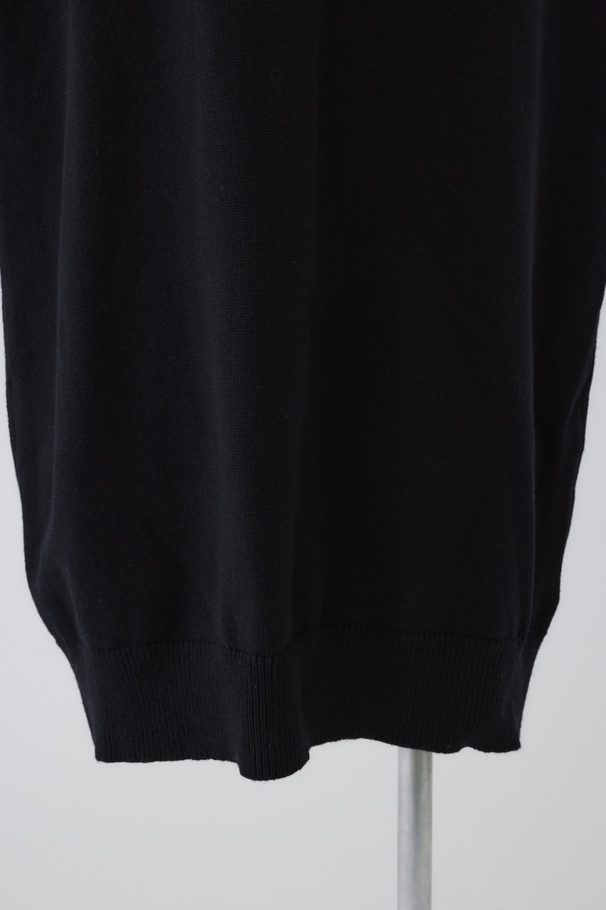 Covered knit OP BLK 38