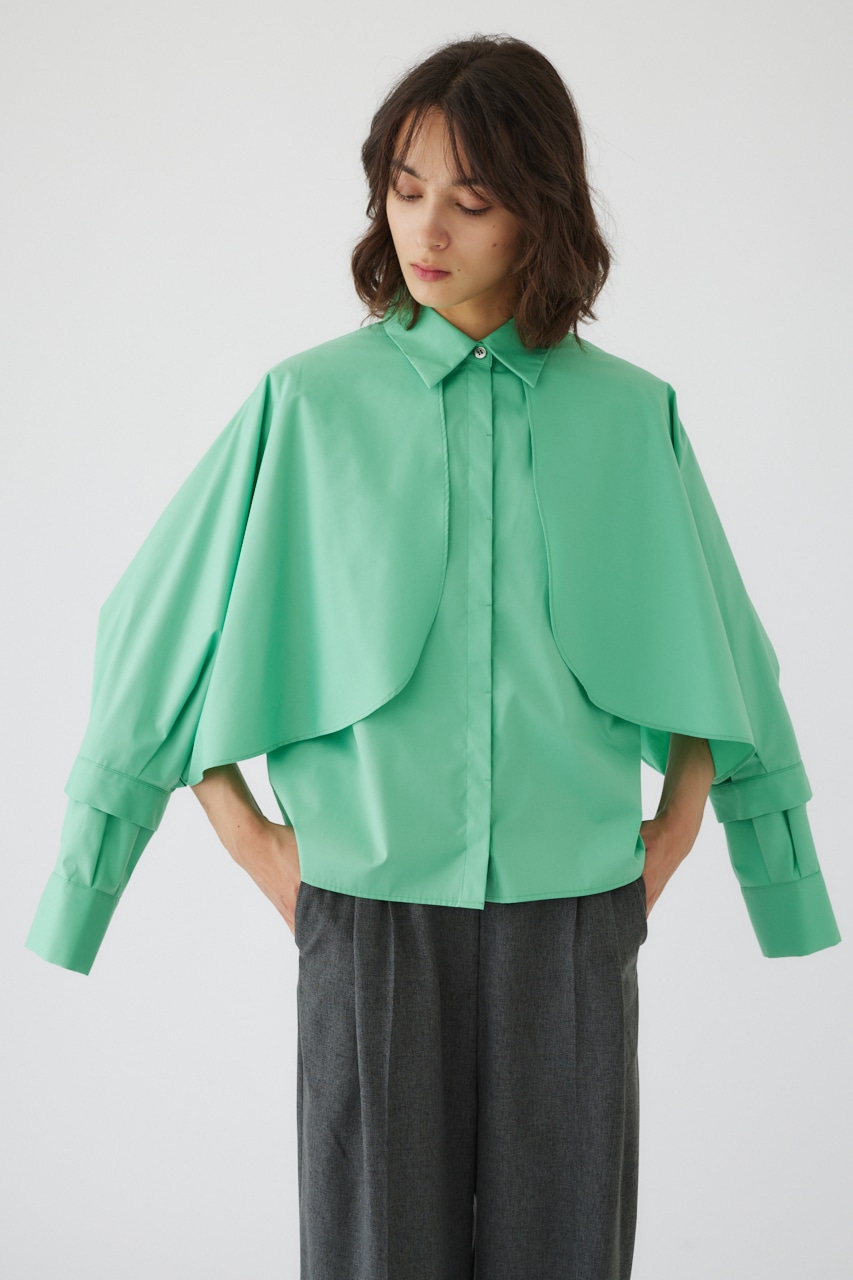 Covered sleeves SH GRN FREE