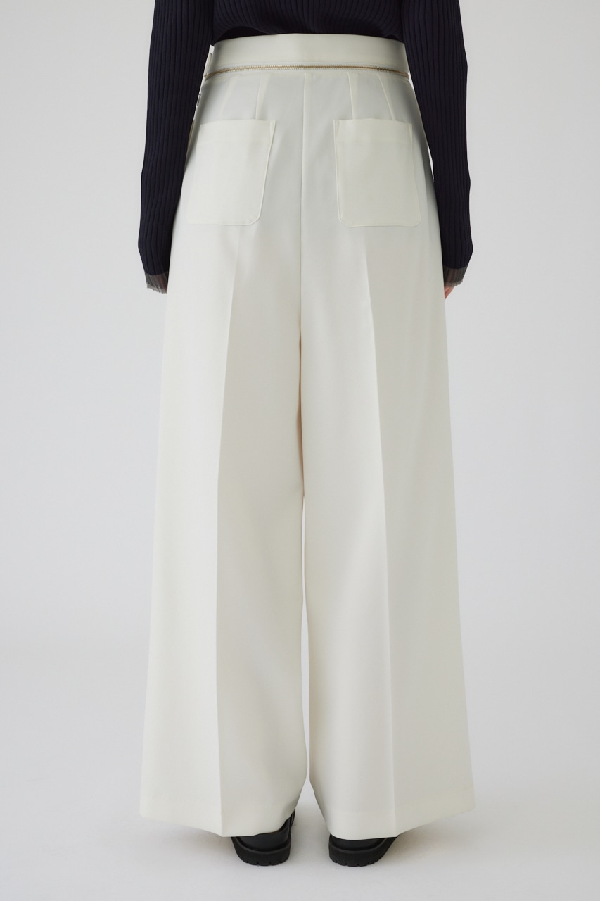 Waist zip PT O/WHT 38