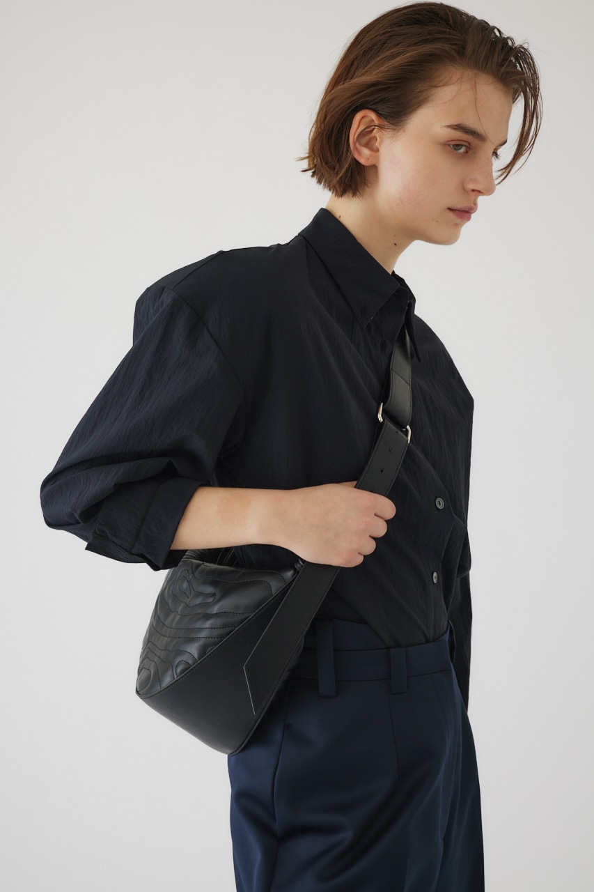 RIM.ARK | Map pattern quilting bag (BAGS ) |RIM.ARK ONLINE STORE