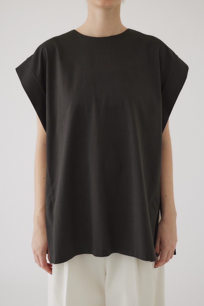 2way style big cut tops D/GRY FREE