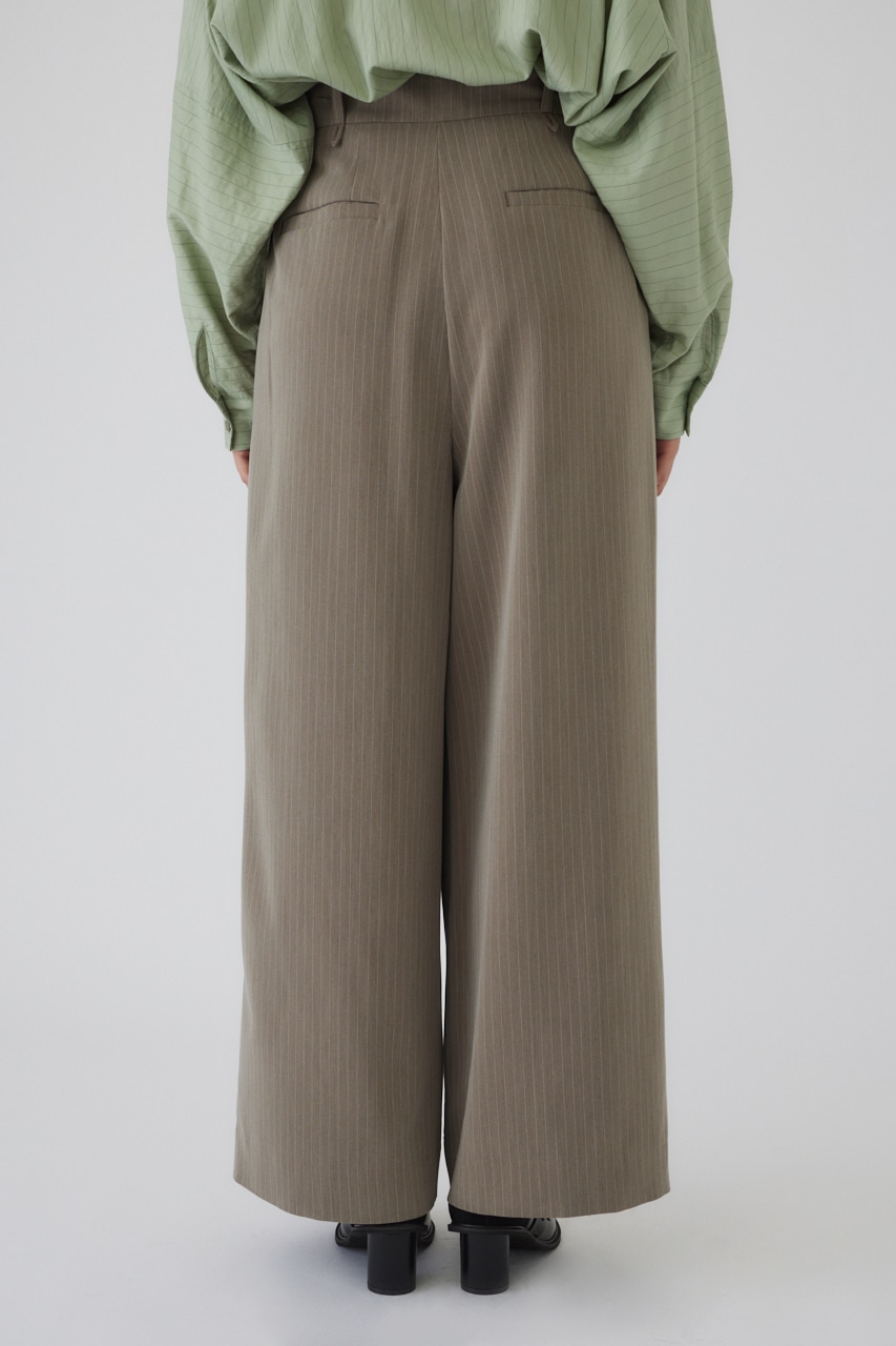 【LIMITED SALE】Wrap wide PT 柄GREIGE 36