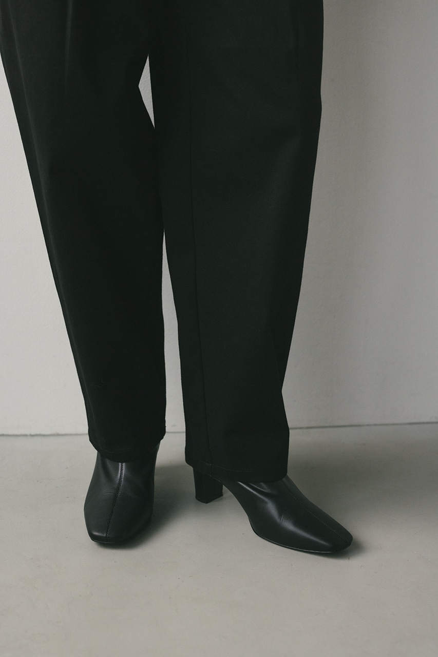 サイドホールレイヤードパンツ BLK S