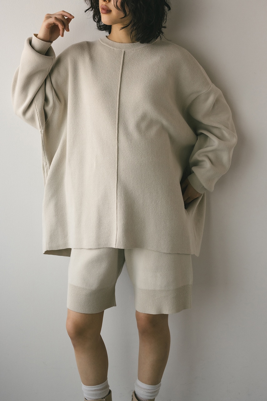 ボクシーオーバーサイズニット IVOY FREE