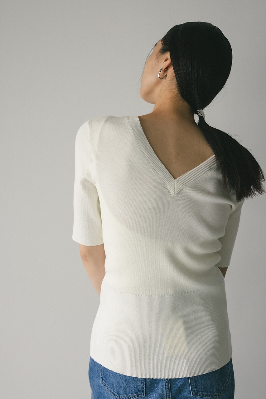 2WAYスリットニット WHT FREE