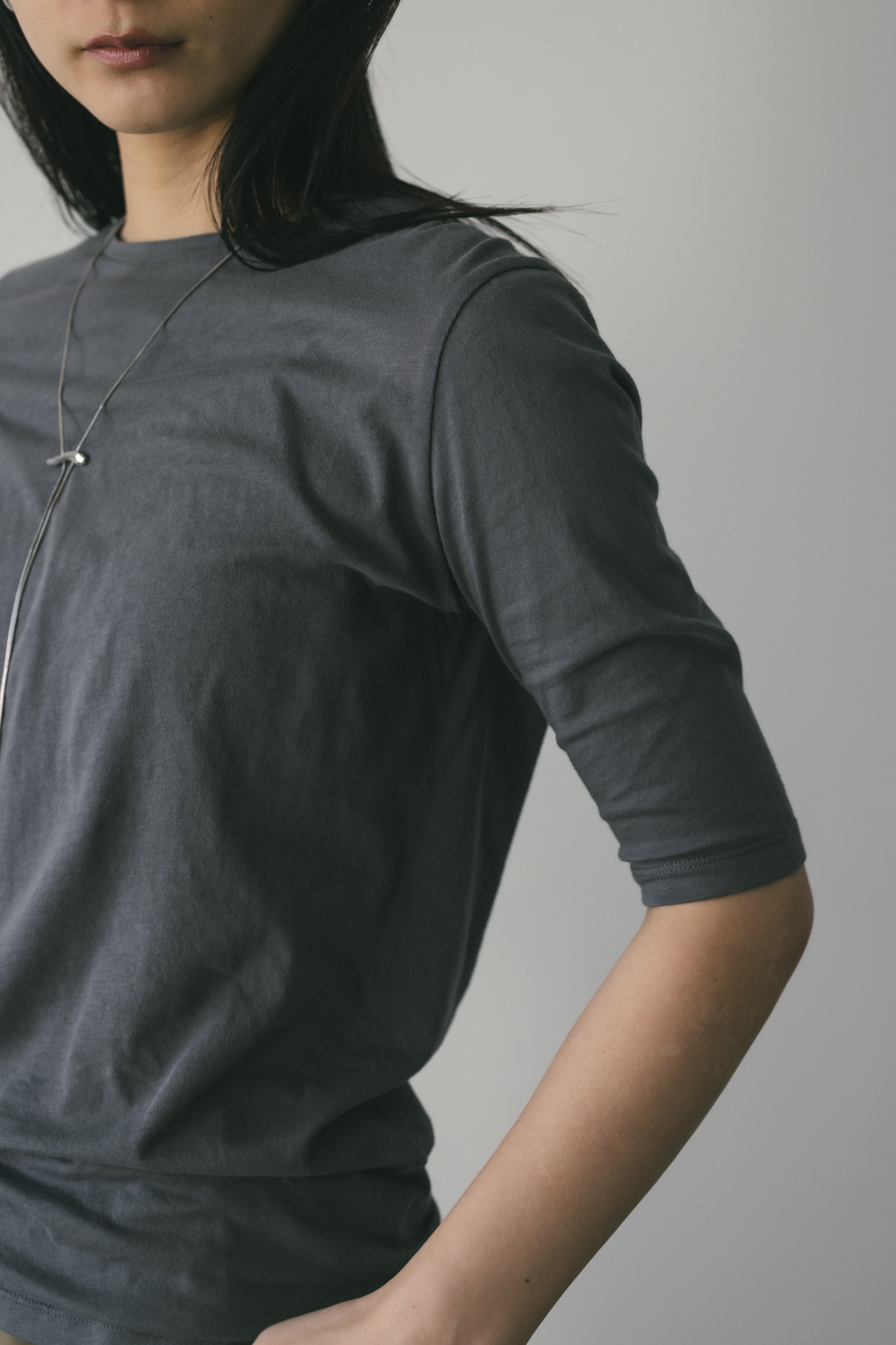 シアーバックシームT C.GRY FREE