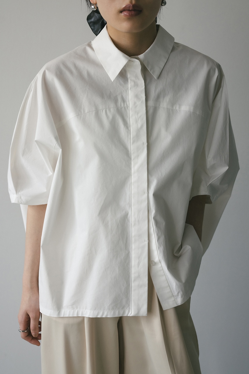 テントスリーブルーズシャツ WHT FREE