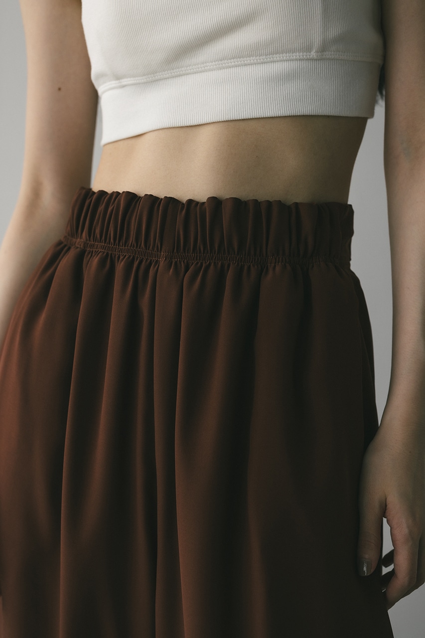 リラックスイージーパンツ BRN M