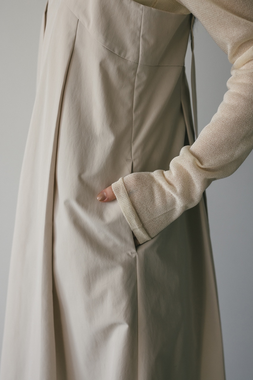 サイドパネルフレアワンピース IVOY M